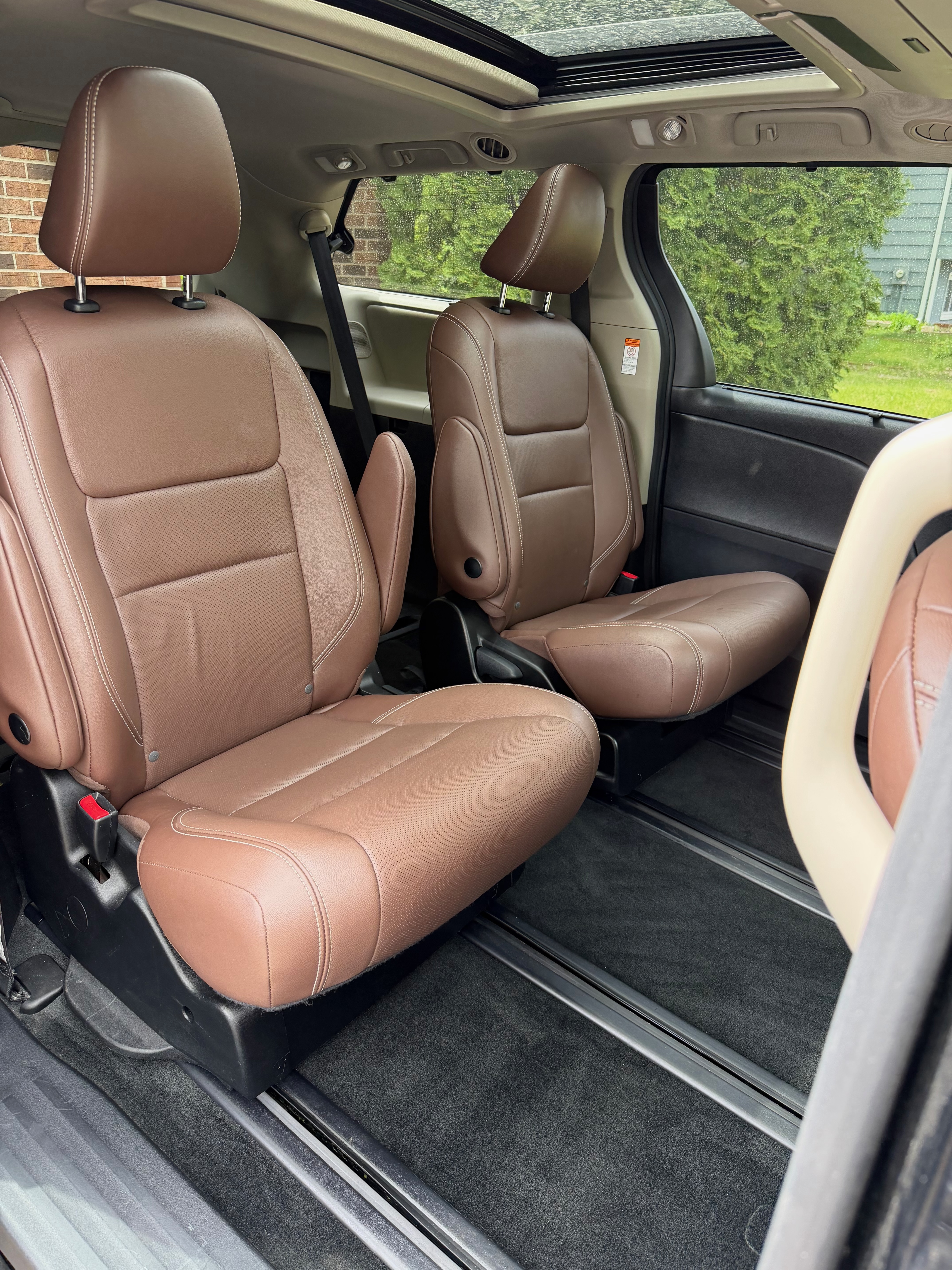 Clean vehicle interior detail work